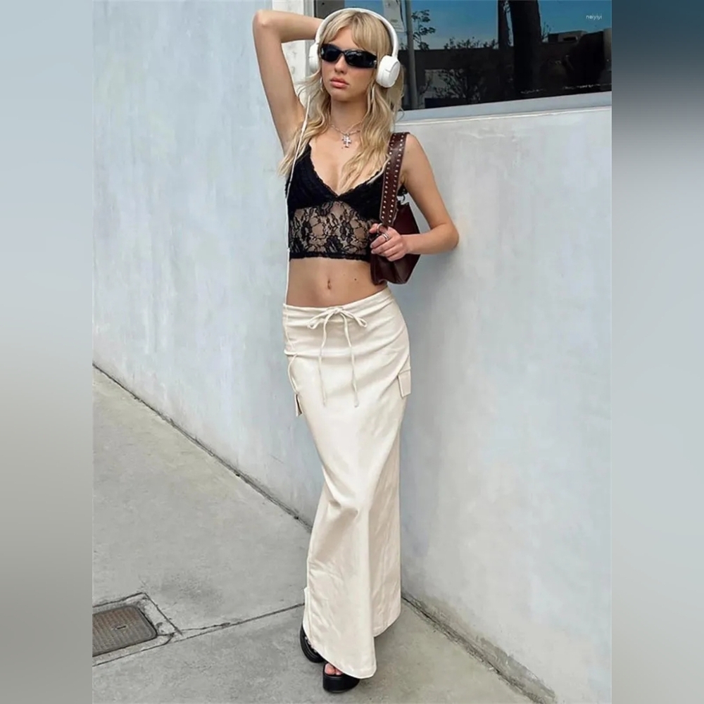 princess polly cargo maxi skirt